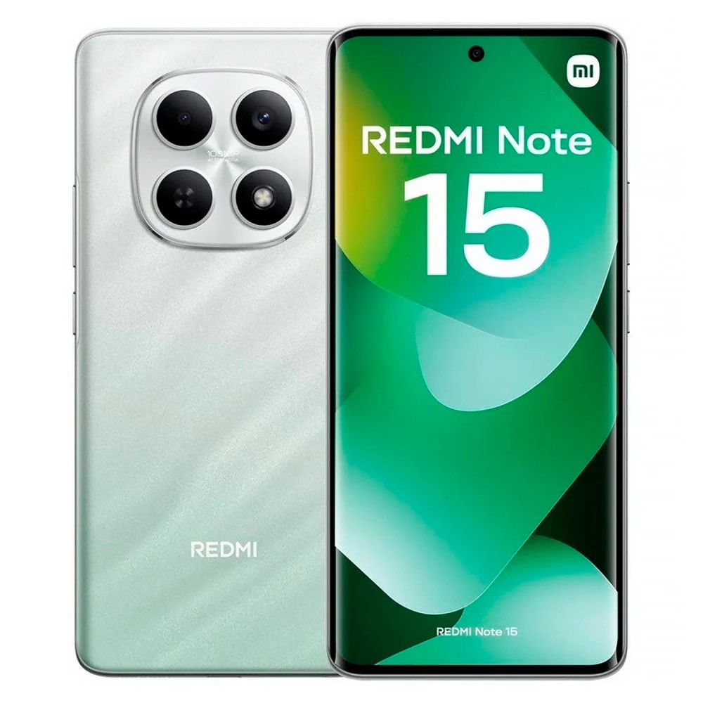 Smartphone Xiaomi Redmi Note 15 4G Global 128GB 6GB RAM Dual SIM NFC Tela 6.77 Verde Verde