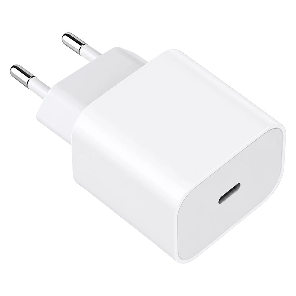 Carregador De Parede Xiaomi Fast Charging Power Adapter BHR08M8EU 20W USB-C PD QC 3.0 Branco Bivolt Compacto Original