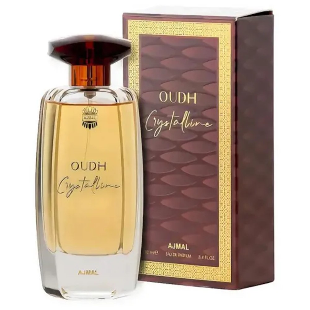 Perfume Unissex Ajmal Oudh Crystalline 100ml Eau de Parfum Fragrância