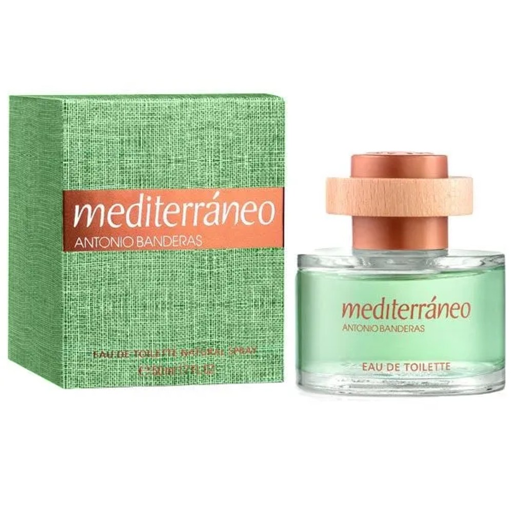 Perfume Masculino Antonio Banderas Mediterráneo EDT 50 - Mega...