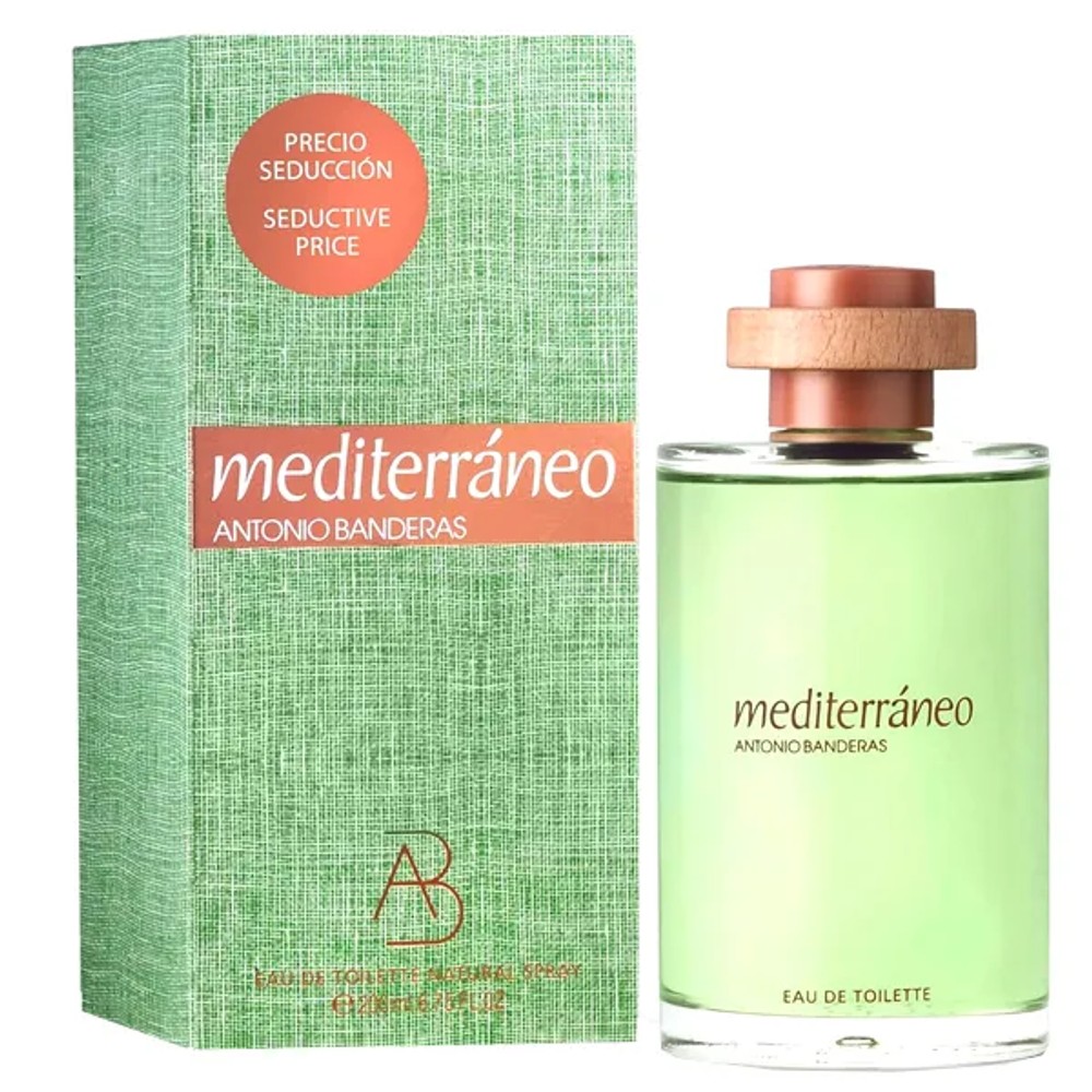 Perfume Masculino Antonio Banderas Mediterráneo EDT 200 - Mega...