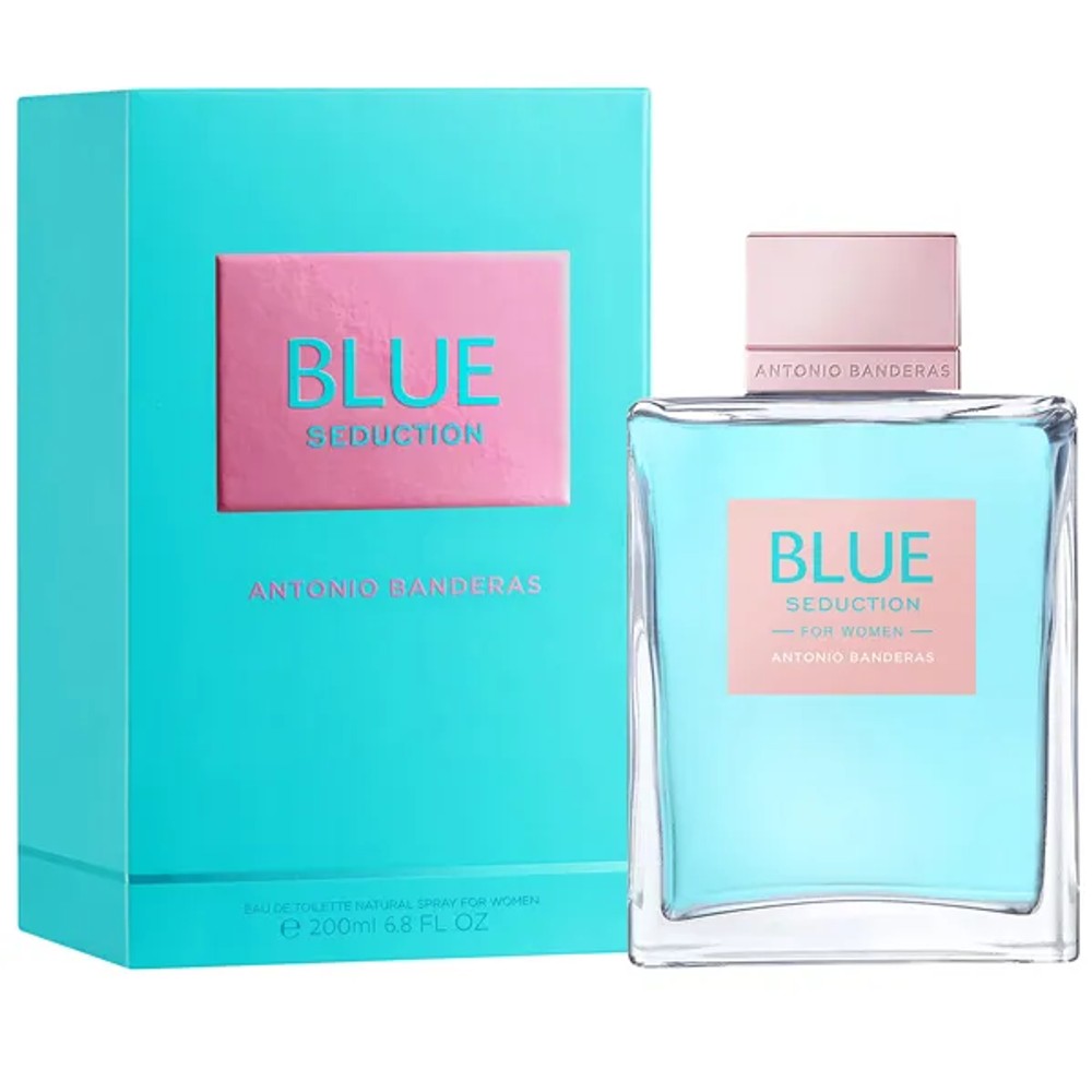 Perfume Feminino Antonio Banderas Blue Seduction EDT - Mega...