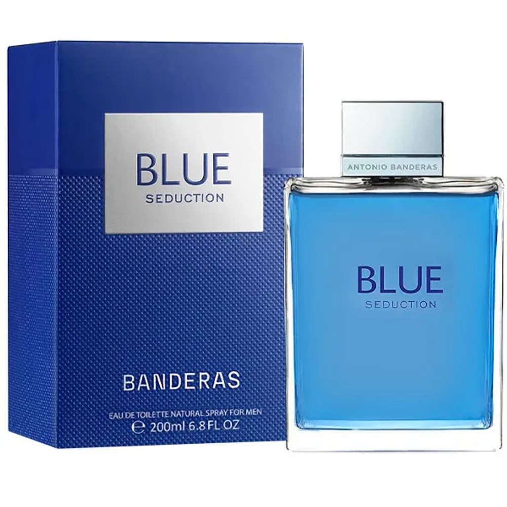 Perfume Masculino Antonio Banderas Blue Seduction EDT - Mega...