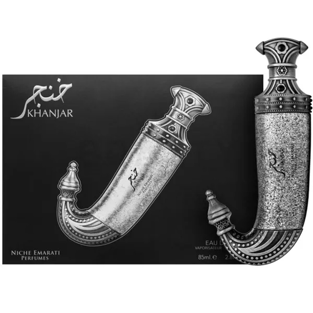 Perfume Unissex Lattafa Niche Khanjar EDP Aroma Marcante 100ml