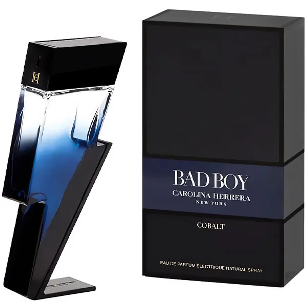 Perfume Masculino Carolina Herrera Bad Boy Cobalt Électrique EDP 100 ml
