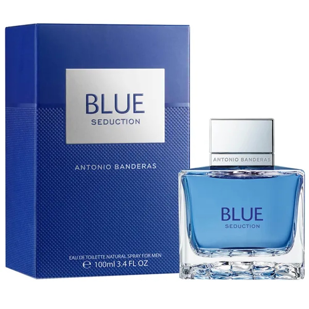 Perfume Masculino Antonio Banderas Blue Seduction EDT - Mega...