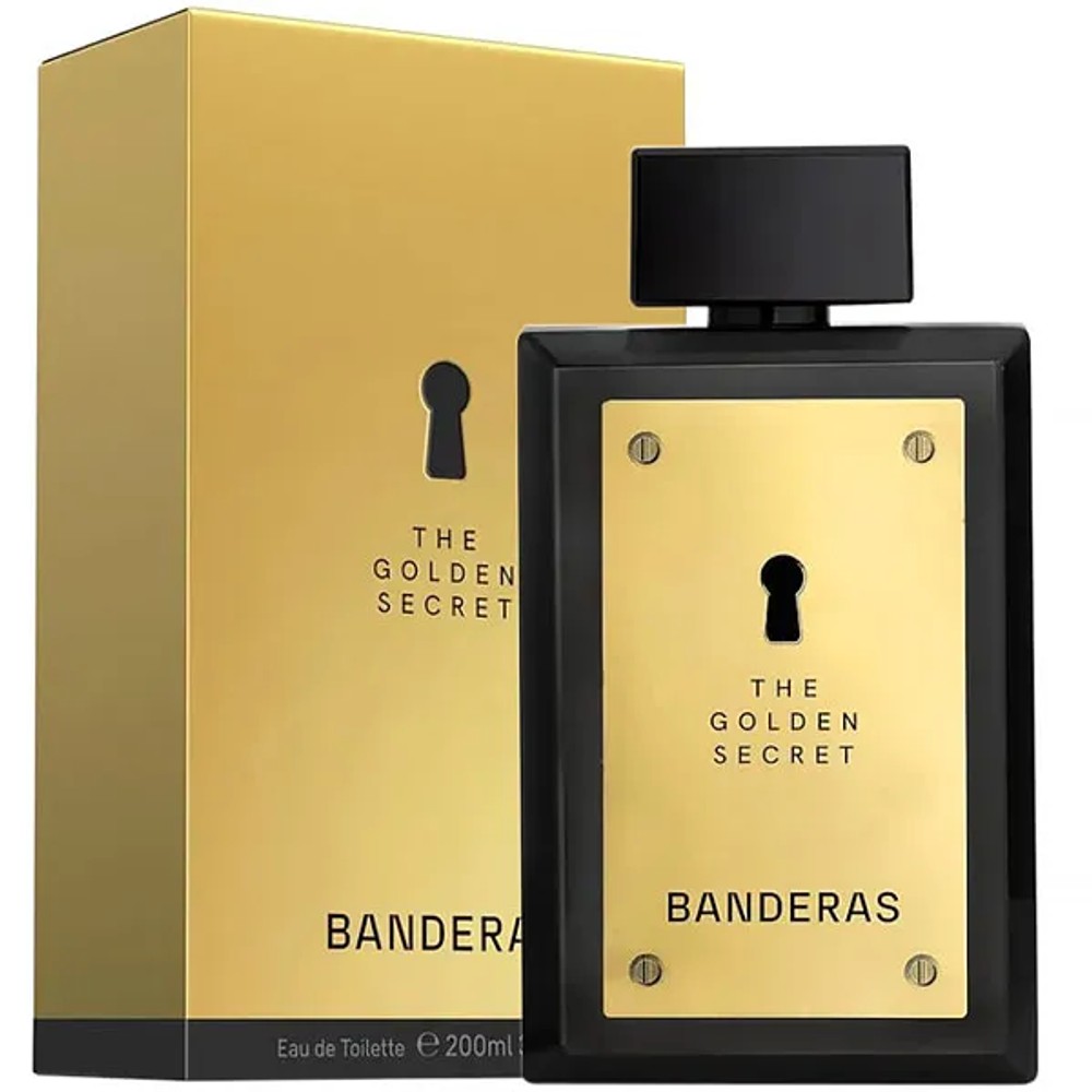 Perfume Masculino Antonio Banderas The Golden Secret EDT 200 ml