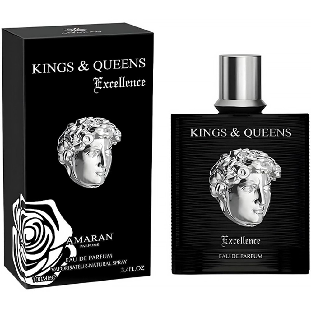 Perfume Masculino Amaran Kings &amp; Queens Excellence EDP 100 ml