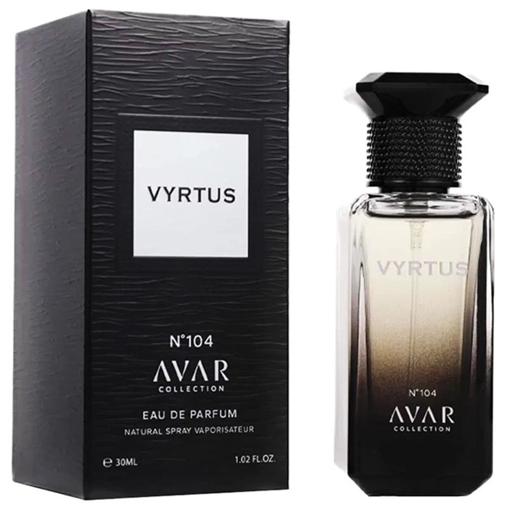 Perfume Masculino Avar Collection Vyrtus N°104 EDP - Mega...