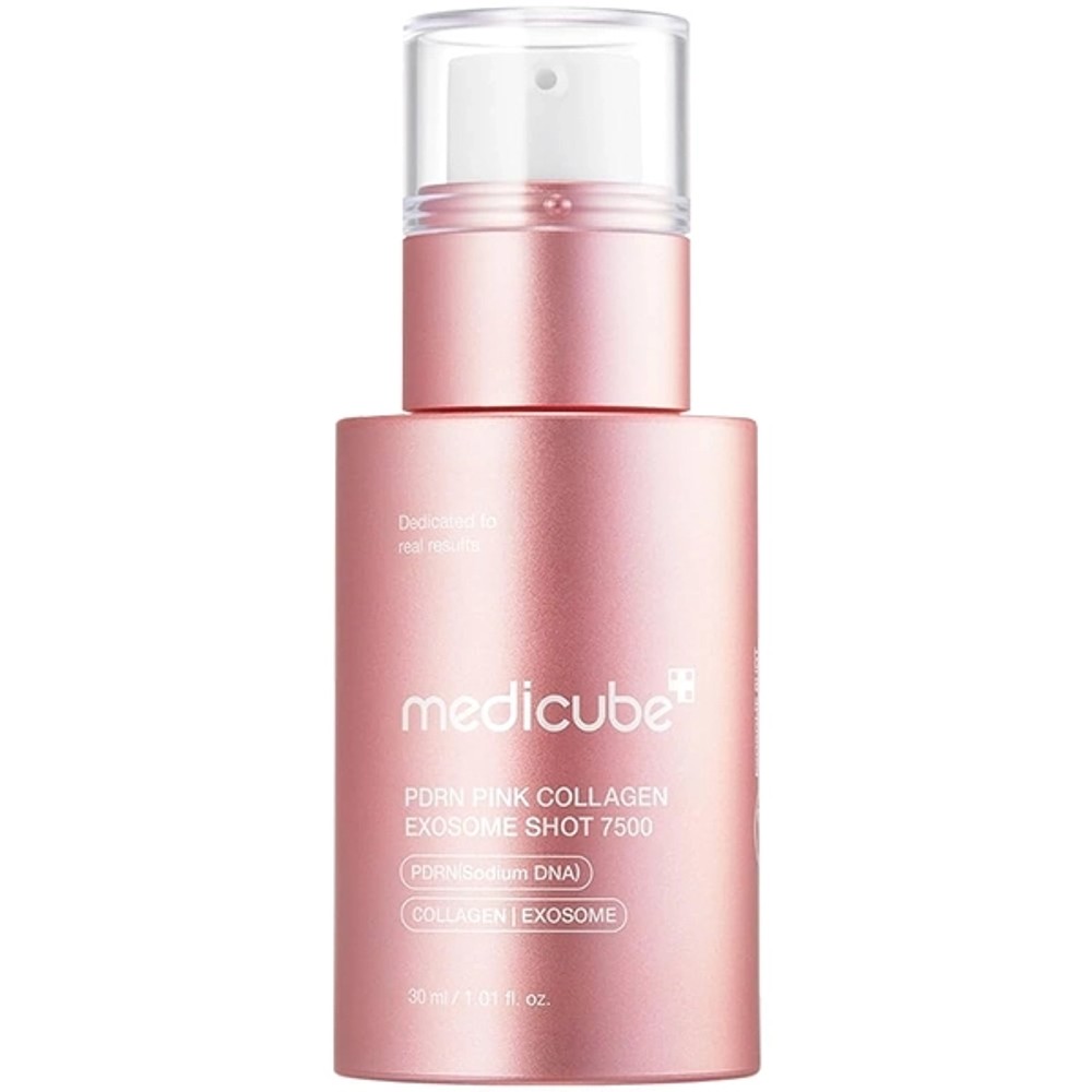 Sérum Facial Medicube PDRN Pink Exosome Shot 30ml Hidratação Rejuvenescimento Anti-idade Pele Radiante
