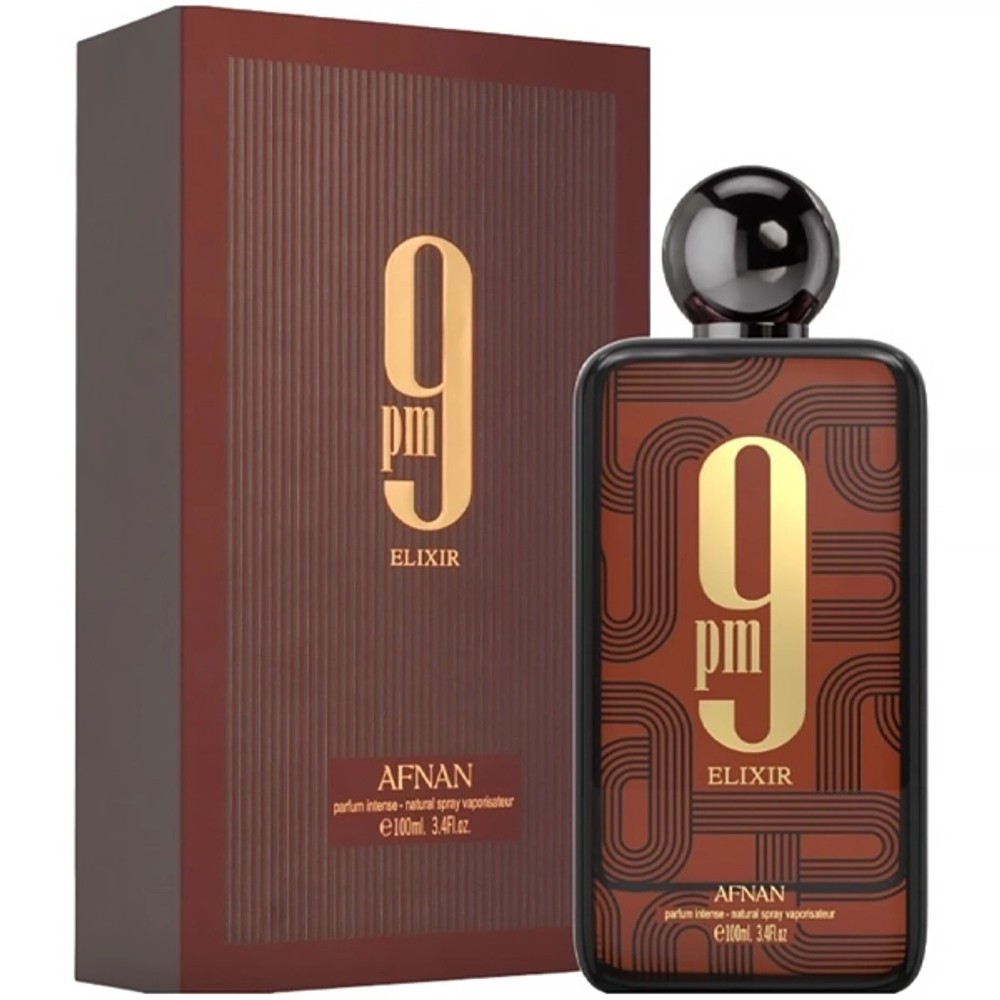 Perfume Unissex Afnan 9 PM Elixir Parfum Intense 100 ml