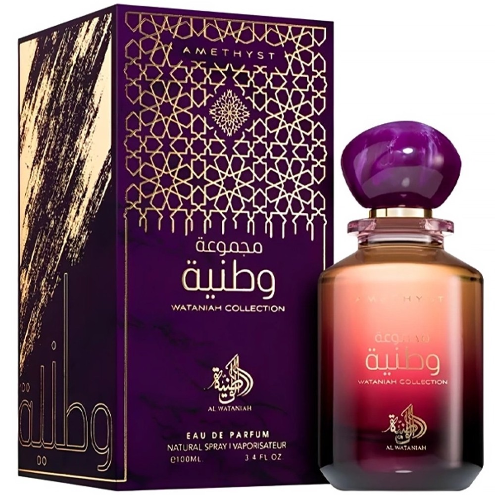 Perfume Unissex Al Wataniah Amethyst EDP 100 ml