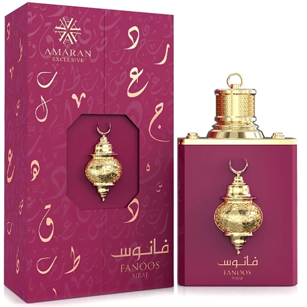 Perfume Unissex Amaran Fanoos Siraj EDP 100 ml