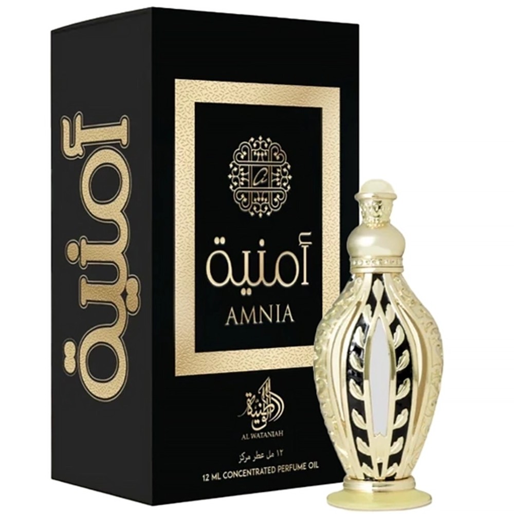 Óleo Perfumado Al Wataniah Amnia Concentrado 12 - Mega...