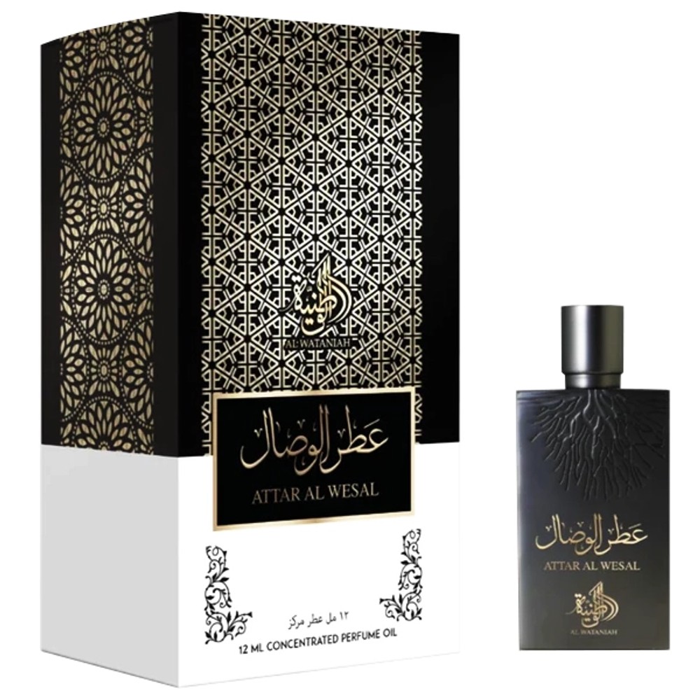 Óleo Perfumado Unissex Al Wataniah Attar Al Wesal Concentrado 12 ml