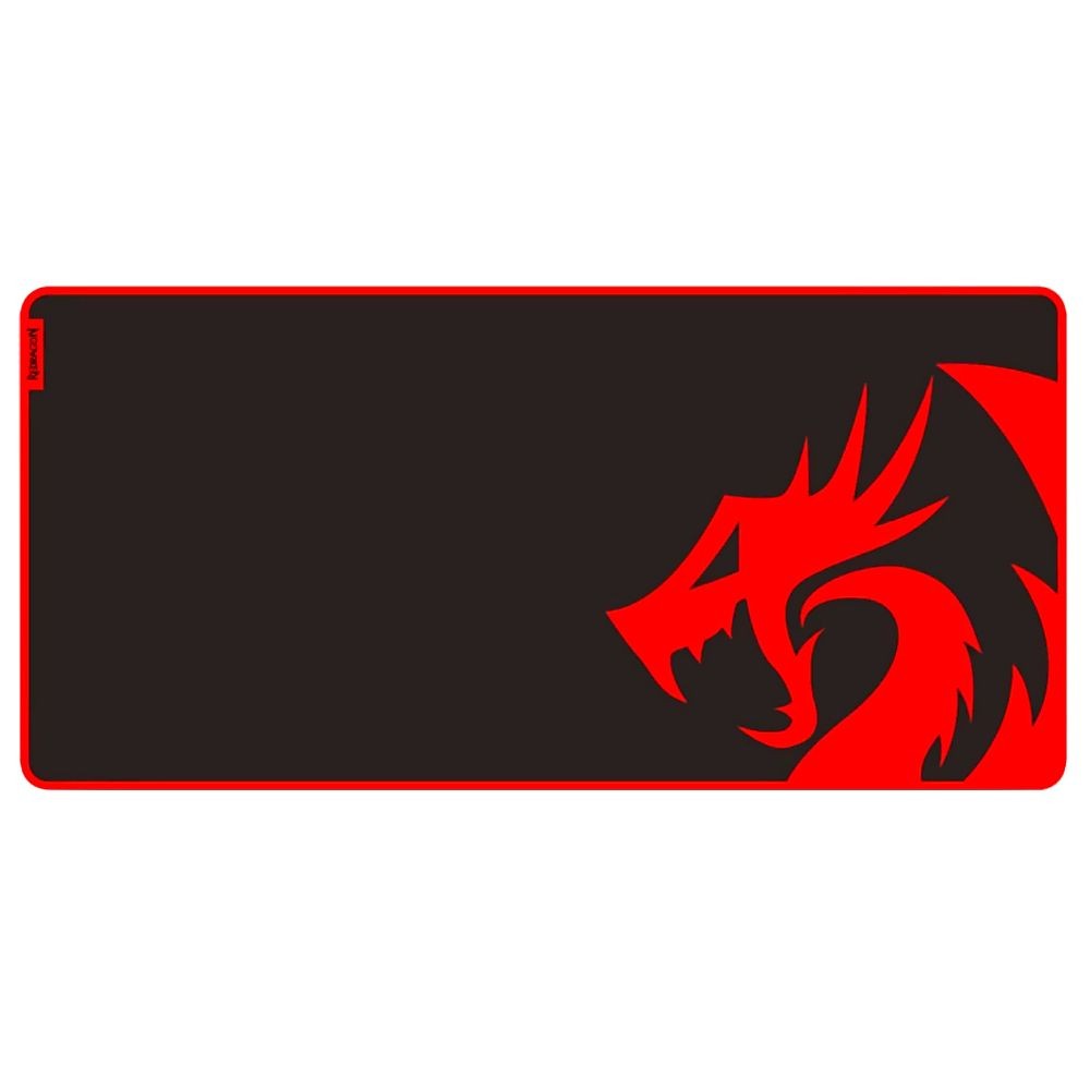 Mousepad Gamer Redragon P006A Kunlun 880x420mm Extra Grande Superfície Speed Borda Costurada Base Antiderrapante Preto