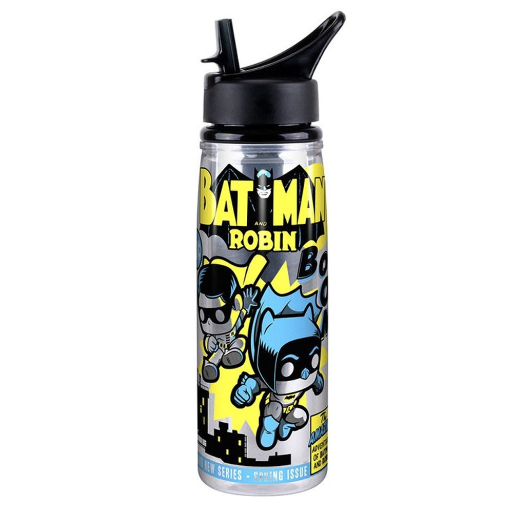 Copo Funko Acrylic Water Bottle Batman & Robin Garrafa Acrílica Colecionável Original