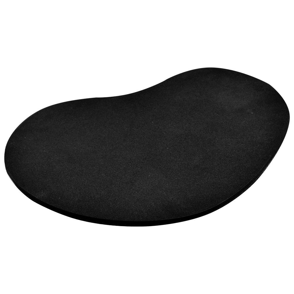 Mousepad Kolke KED-149 com Apoio de Pulso em Gel Ergonômico 200x240mm Base Antiderrapante Preto Conforto Escritório