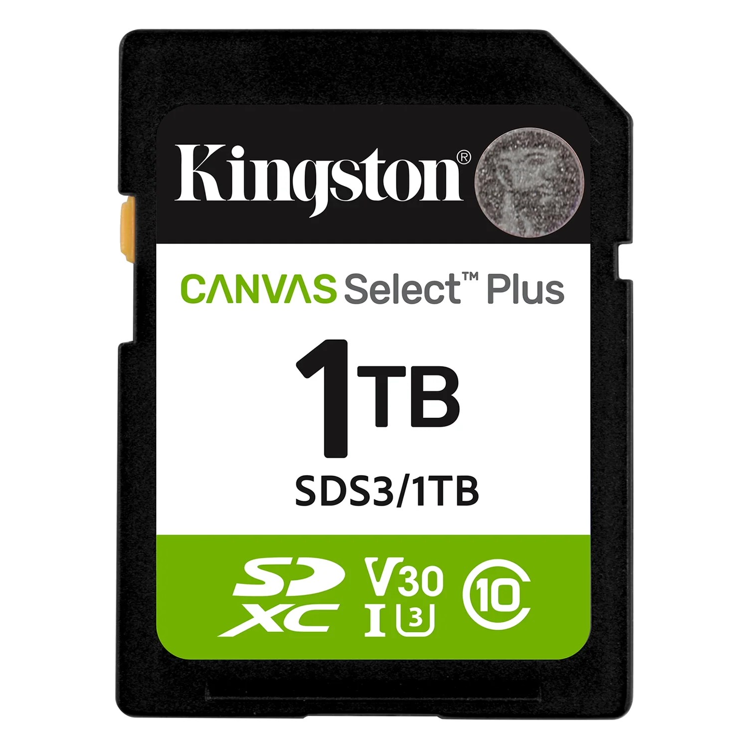 Cartão de Memória SD Kingston 1TB Canvas Select Plus 150MBs Rápido
