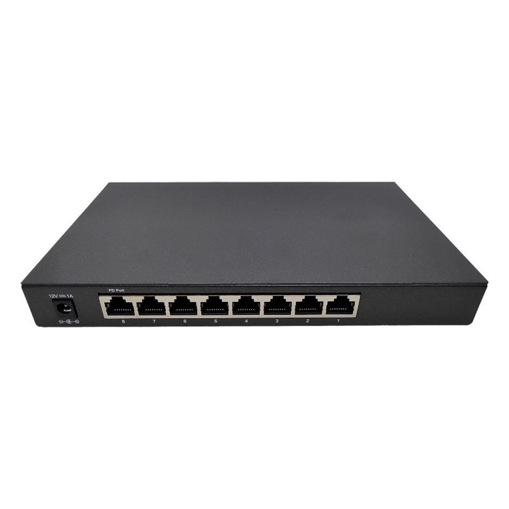 Switch TP-Link TL-SG2008 Gigabit 8 Portas Smart Gerenciável 10/100/1000Mbps VLAN QoS Rack 19
