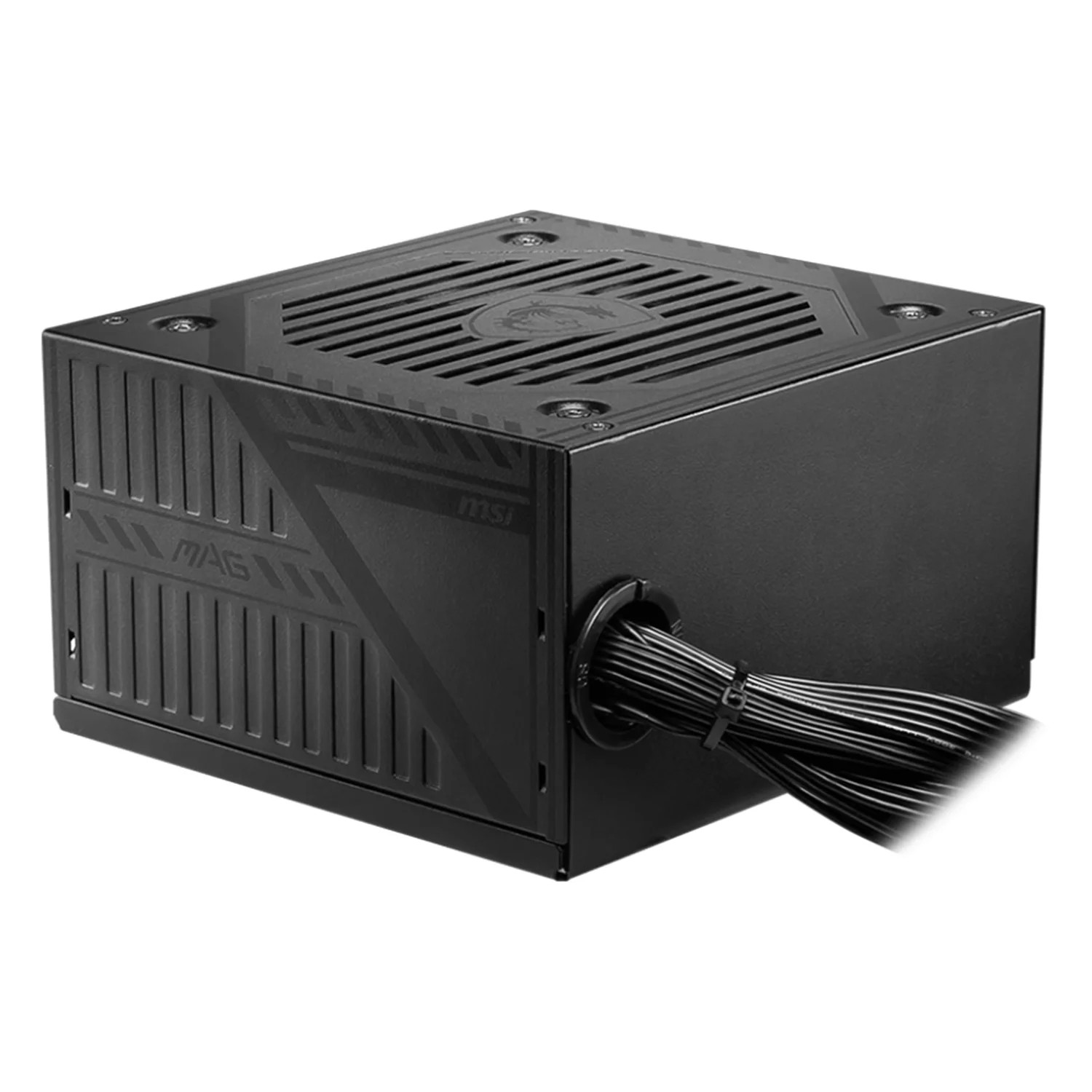 Fonte de Alimentação MSI MAG A600DN 600W ATX 80 Plus Bivolt Preto