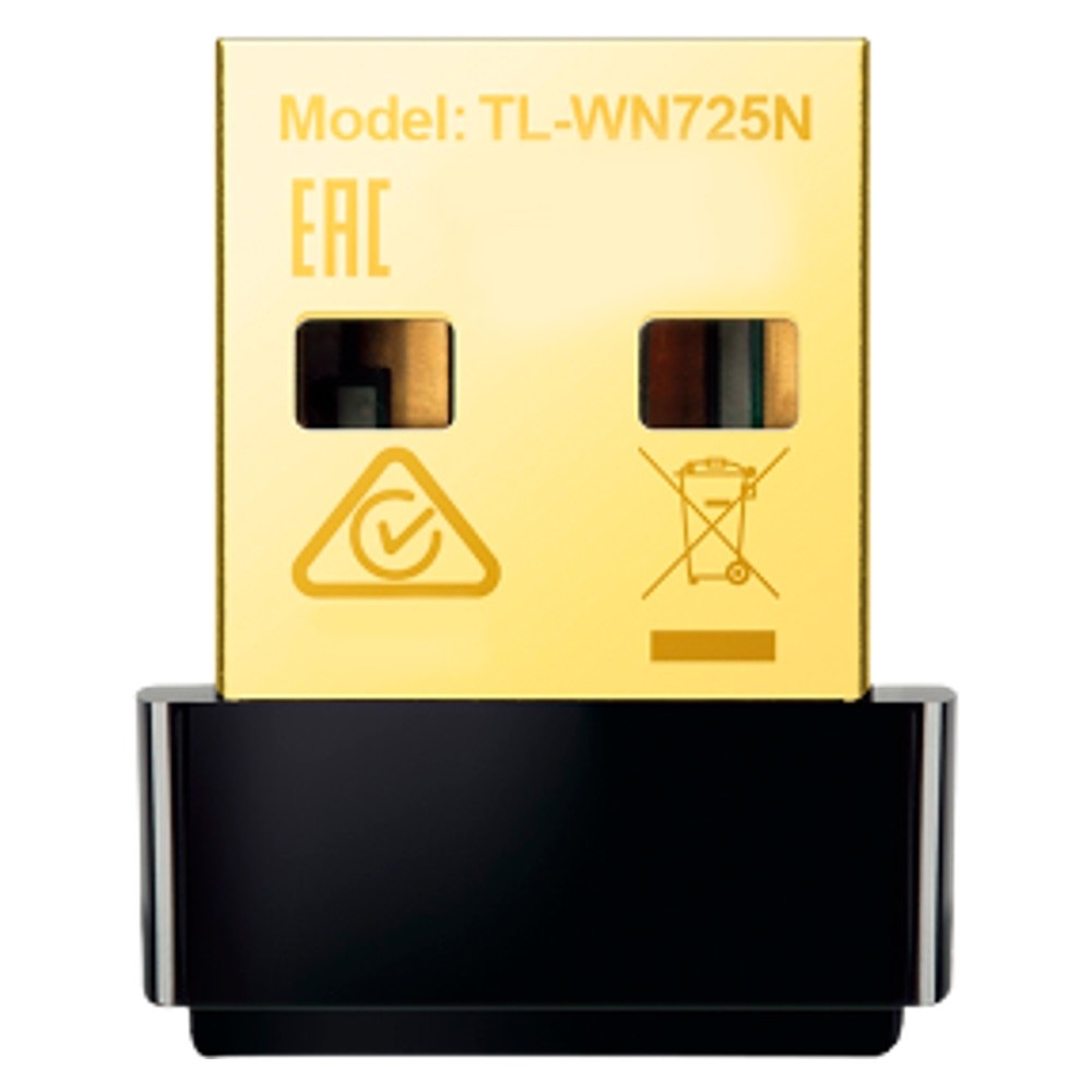 Adaptador USB Wi-Fi TP-Link TL-WN725N Nano 150Mbps N Conectividade Compacto Plug and Play Segurança WPA/WPA2