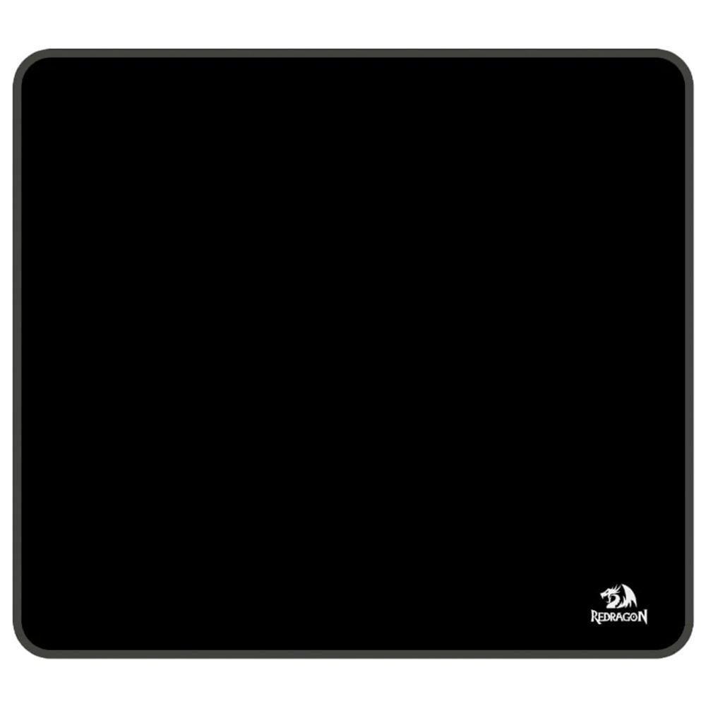 Mousepad Gamer Redragon P031 Flick 450x400mm Superfície Speed Base Antiderrapante Bordas Costuradas Preto