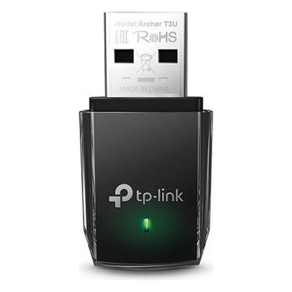 Roteador Wi-Fi AC TP-Link Archer T3U Mini AC1300 Dual Band MU-MIMO USB 3.0 Conectividade Rápida 867Mbps 2.4GHz 5GHz