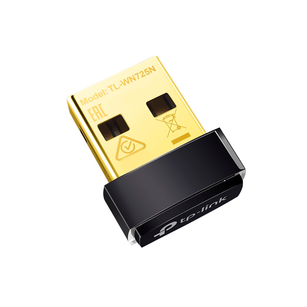 Adaptador WiFi TP-Link TL-WN725N USB 150Mbps 2.4GHz Compacto