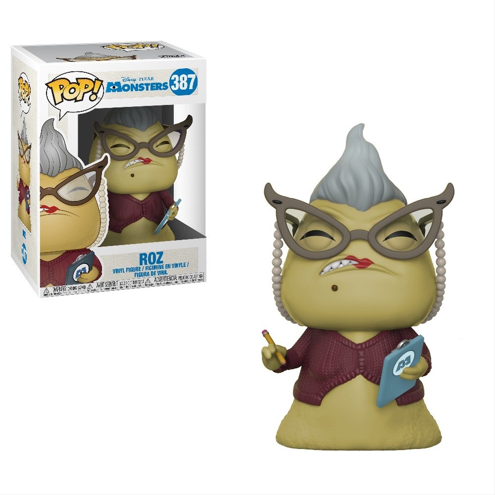 Boneco Funko Pop Disney Monsters Inc Roz 387 Colecionável Vinil Original