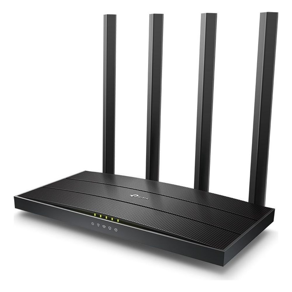 Roteador Wi-Fi 5 TP-Link Archer C6(BR) AC1300 Dual Band 1300Mbps MU-MIMO Beamforming 4 Antenas Gigabit