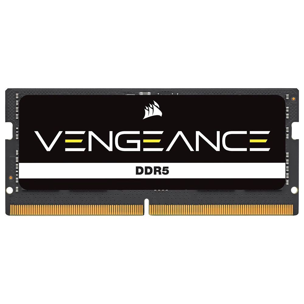 Memória RAM para Notebook Corsair Vengeance DDR5 8GB 4800MHz CMSX8GX5M1A4800C40 SODIMM CL40 Preto