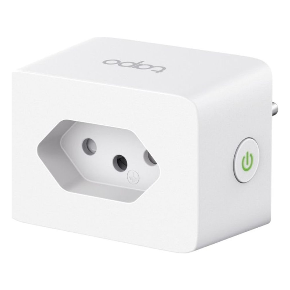 Tomada Inteligente Wi-Fi TP-Link Tapo P110(BR) Bivolt Controle Remoto Programável Compatível Alexa Google Home