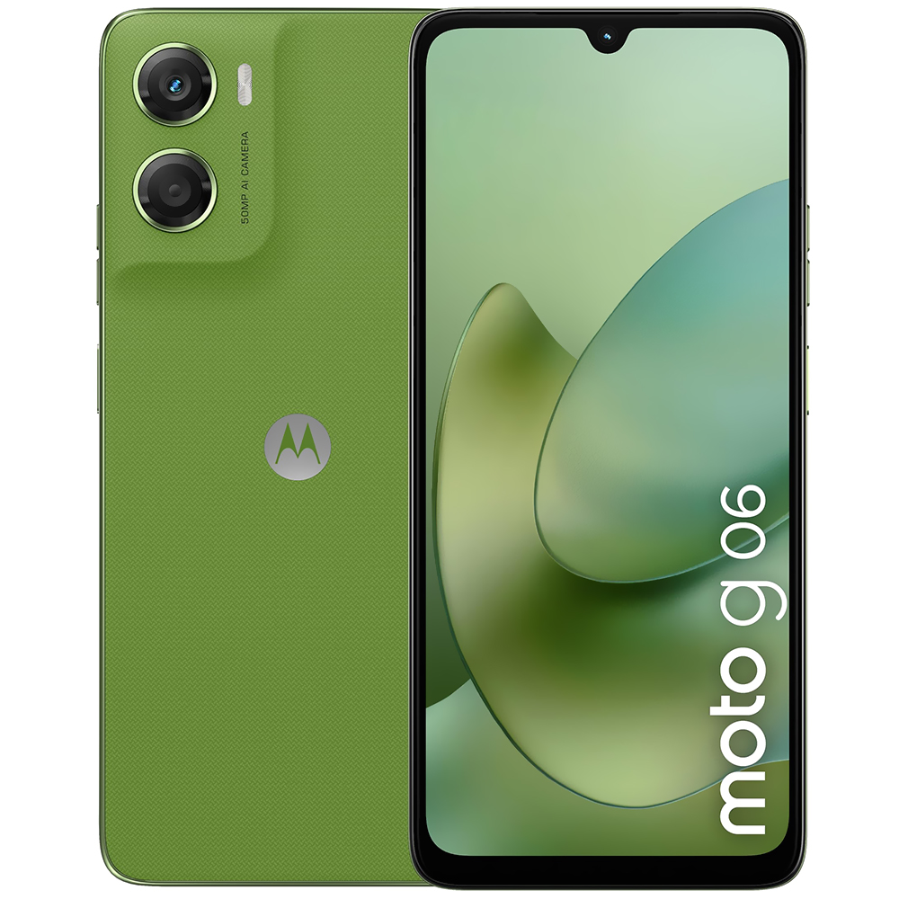 Smartphone Motorola G06 XT2535-3 4GB RAM 64GB Tela 6.9 Dual SIM Verde