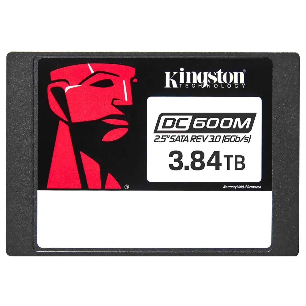 SSD Kingston DC600M 3.84TB SEDC600M/3840G 2.5 Sata 3 Servidor Enterprise PLP Leitura Intensiva 3.84 Terabytes
