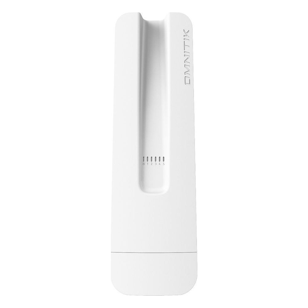Roteador AP Mikrotik OmniTIK 5 PoE ac Outdoor 7.5dBi 5GHz Dual Chain 802.11ac 5 Portas Gigabit PoE Passivo Homologado ANATEL
