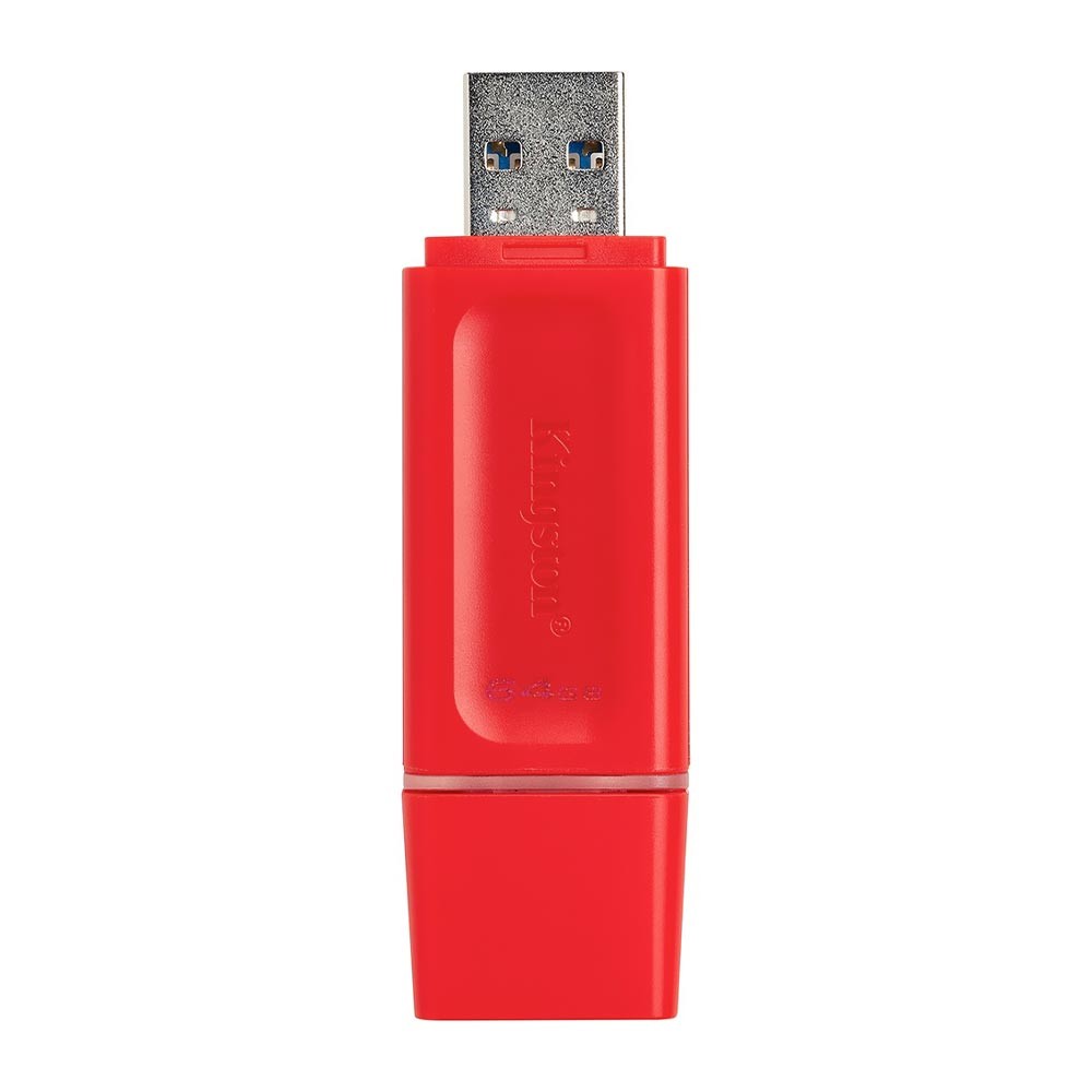 Pendrive Kingston DataTraveler Exodia KC-U2G64-7GR 64 GB USB 3.2 - Vermelho