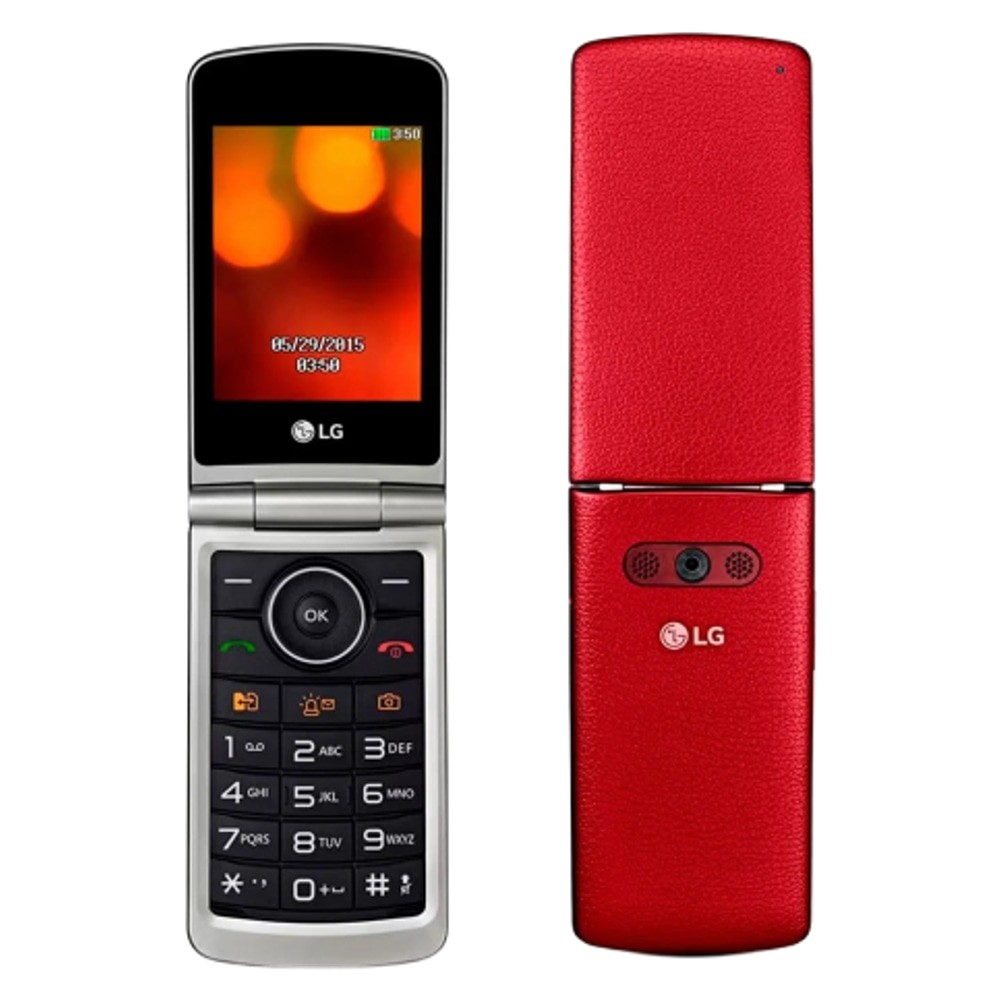 Celular LG G360 Dual SIM Tela 3" - Vermelho