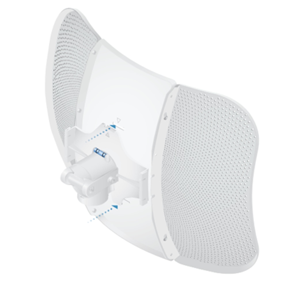 Antena Outdoor Ubiquiti LiteBeam 5AC 23dBi 450Mbps 5GHz Sinal Forte