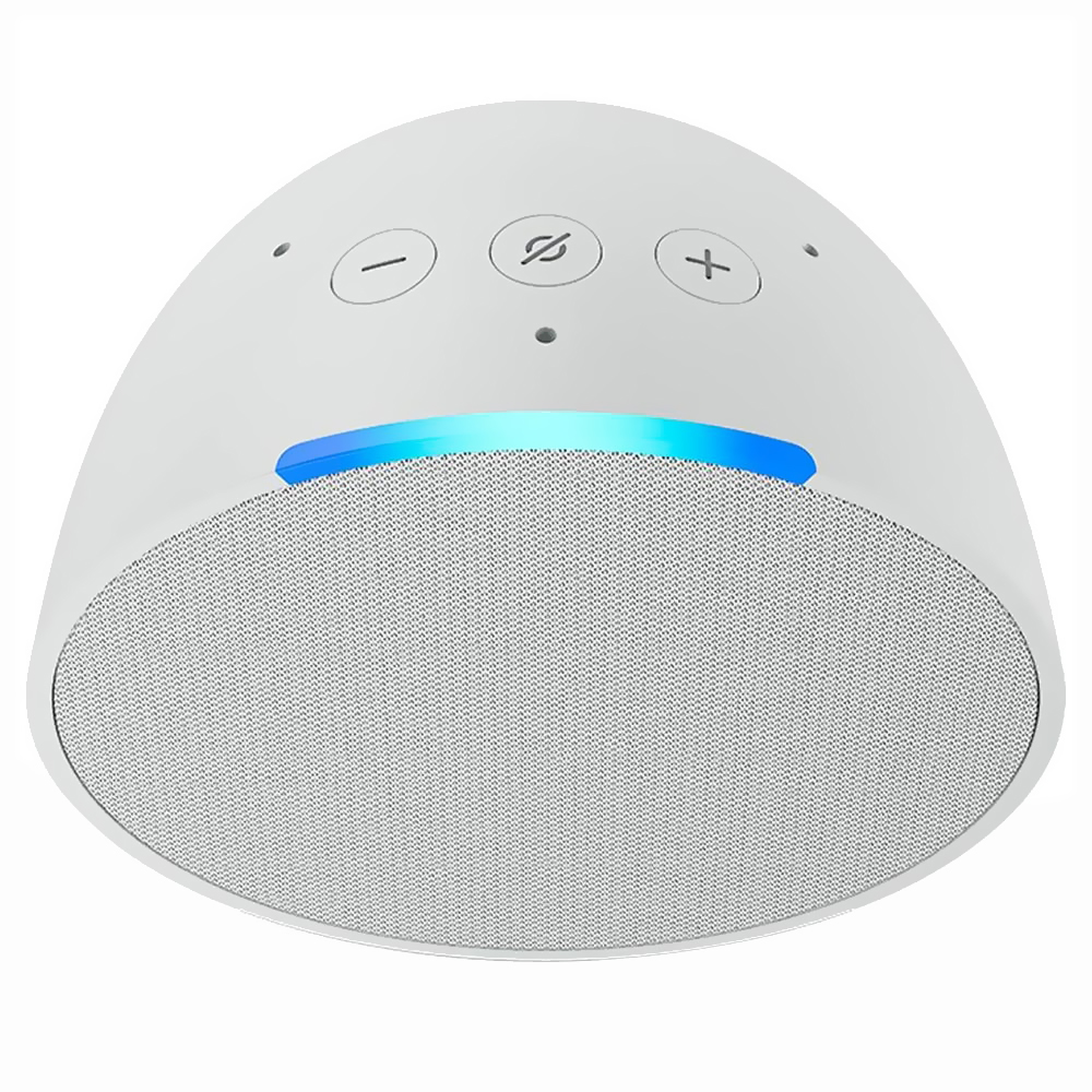 Caixa de Som Bluetooth Amazon Echo Pop com Alexa Compacta Branco