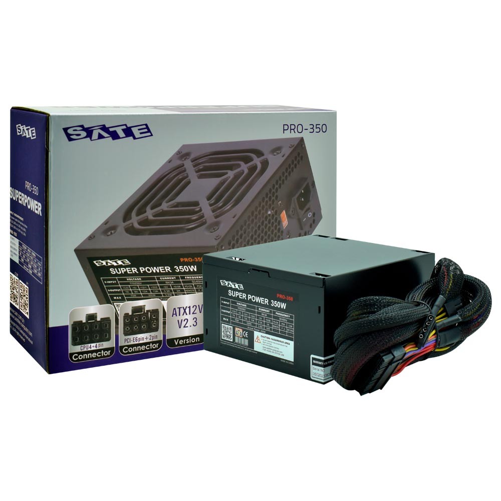 Fonte para PC Satellite PRO-350 350W ATX Bivolt Silenciosa