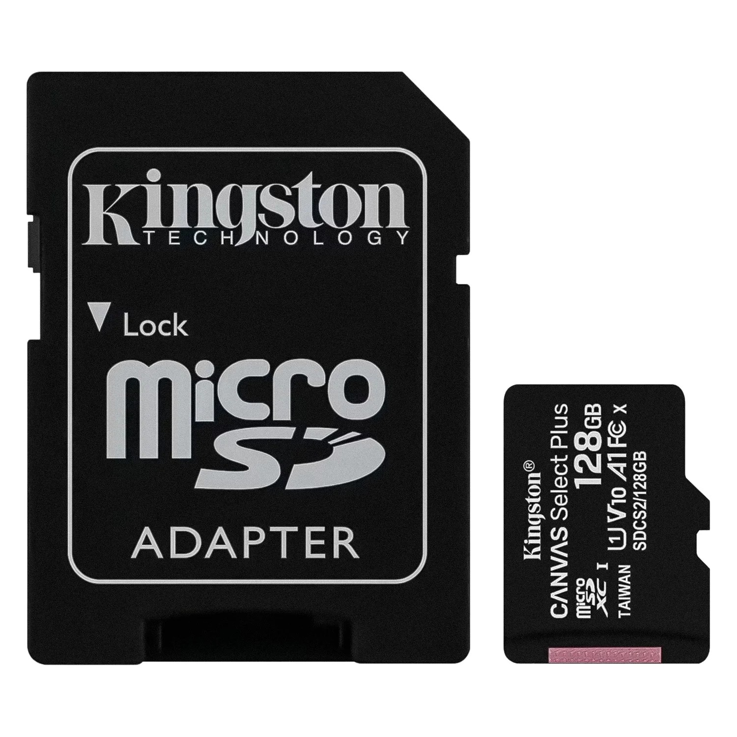 Cartão de Memória Micro SD Kingston 128GB Leitura 100MBs