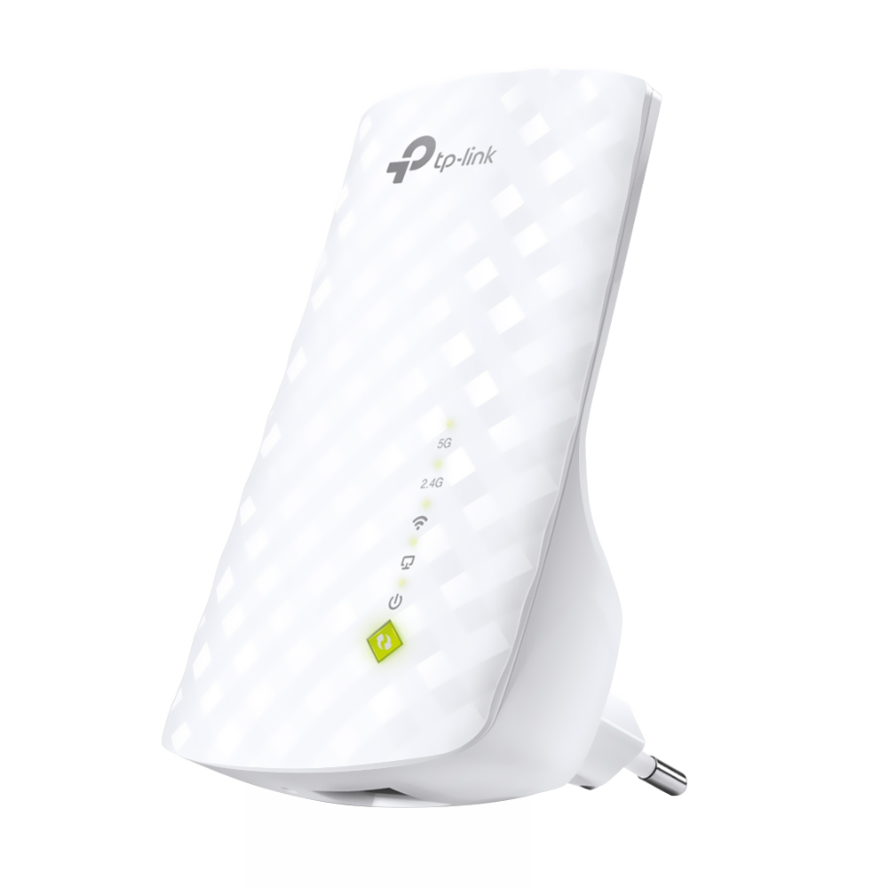 Repetidor de Sinal Wi-Fi TP-Link RE200 AC750 Dual Band 300 + 433 MBPS - Branco