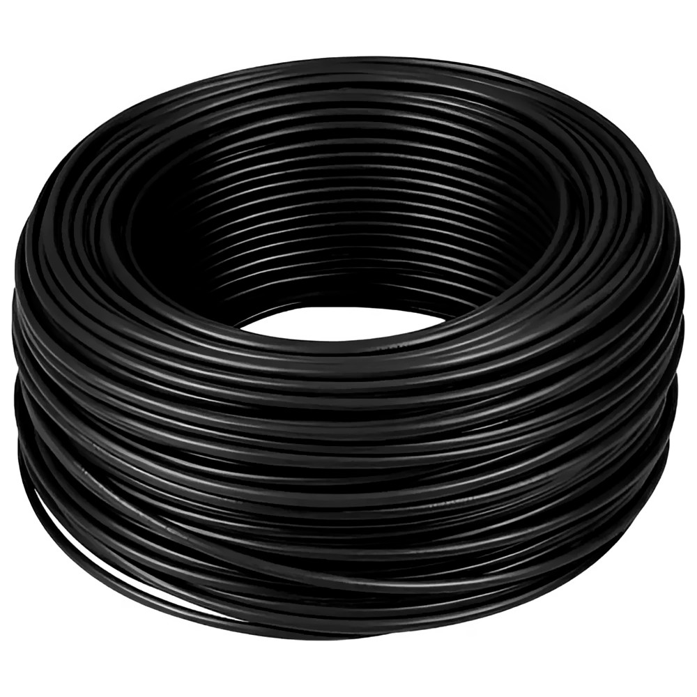 Cabo de Rede Nexans CAT5E 4 Pares 24AWG 100% Cobre 305 Metros Preto