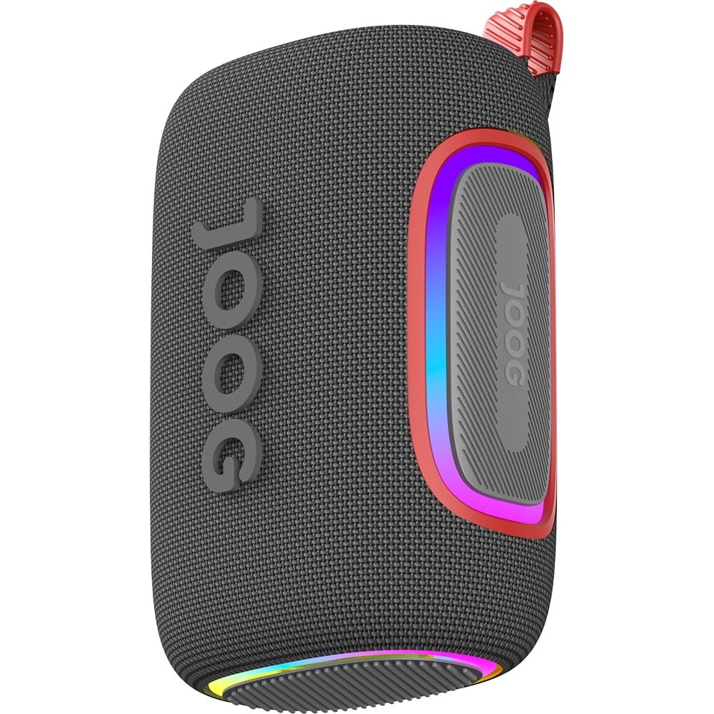 Caixa de Som Joog Pair D 65W Bluetooth 5.0 TWS IPX6 À Prova D'água Som Estéreo Portátil Cinza Homologado Anatel