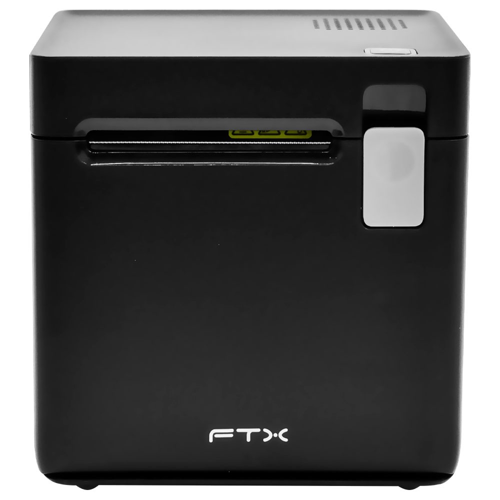 Impressora Térmica FTX TDR058U 58mm USB para Recibo e Comprovante POS Preto