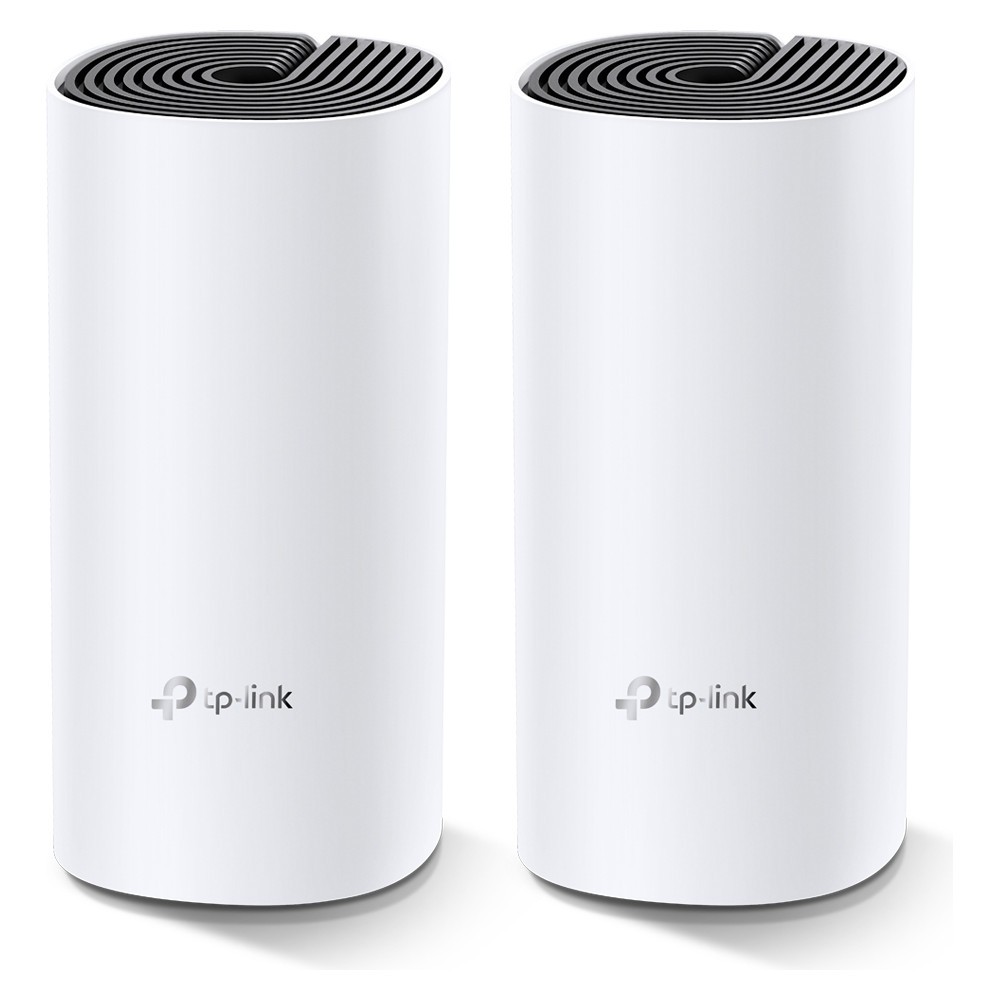 Roteador Wi-Fi TP-Link Deco M4 (2-Pack) Whole-Home Mesh AC1200 Dual Band 1200Mbps MU-MIMO Cobertura Completa