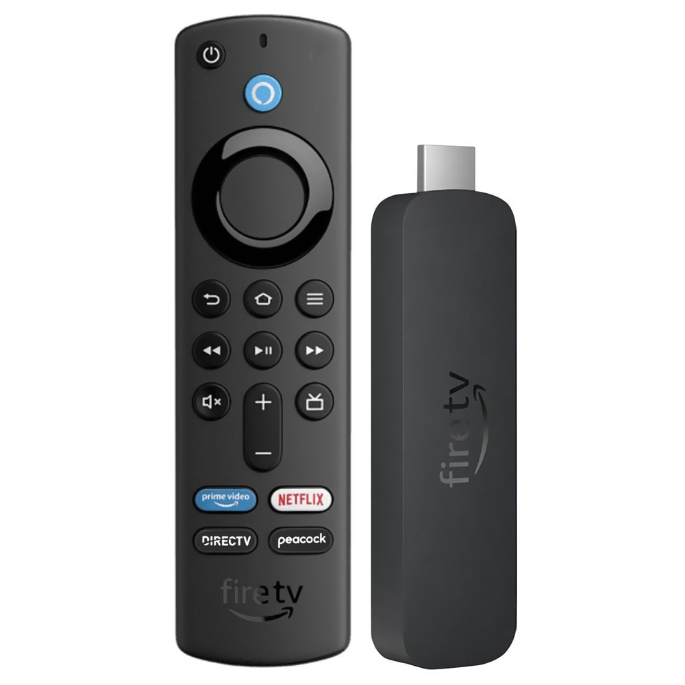 Dispositivo de Streaming Amazon Fire TV Stick 4K com Alexa WiFi Preto