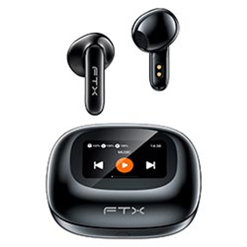 Fone de Ouvido FTX E97L-BK TWS Bluetooth - Preto