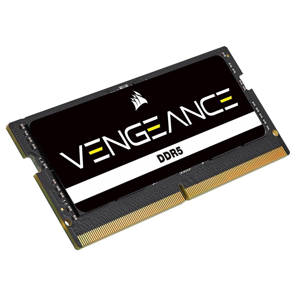 Memória RAM Corsair Vengeance CMSX64GX5M2A5600C48 64GB 2x32GB DDR5 5600MHz SODIMM Preto Notebook Performance